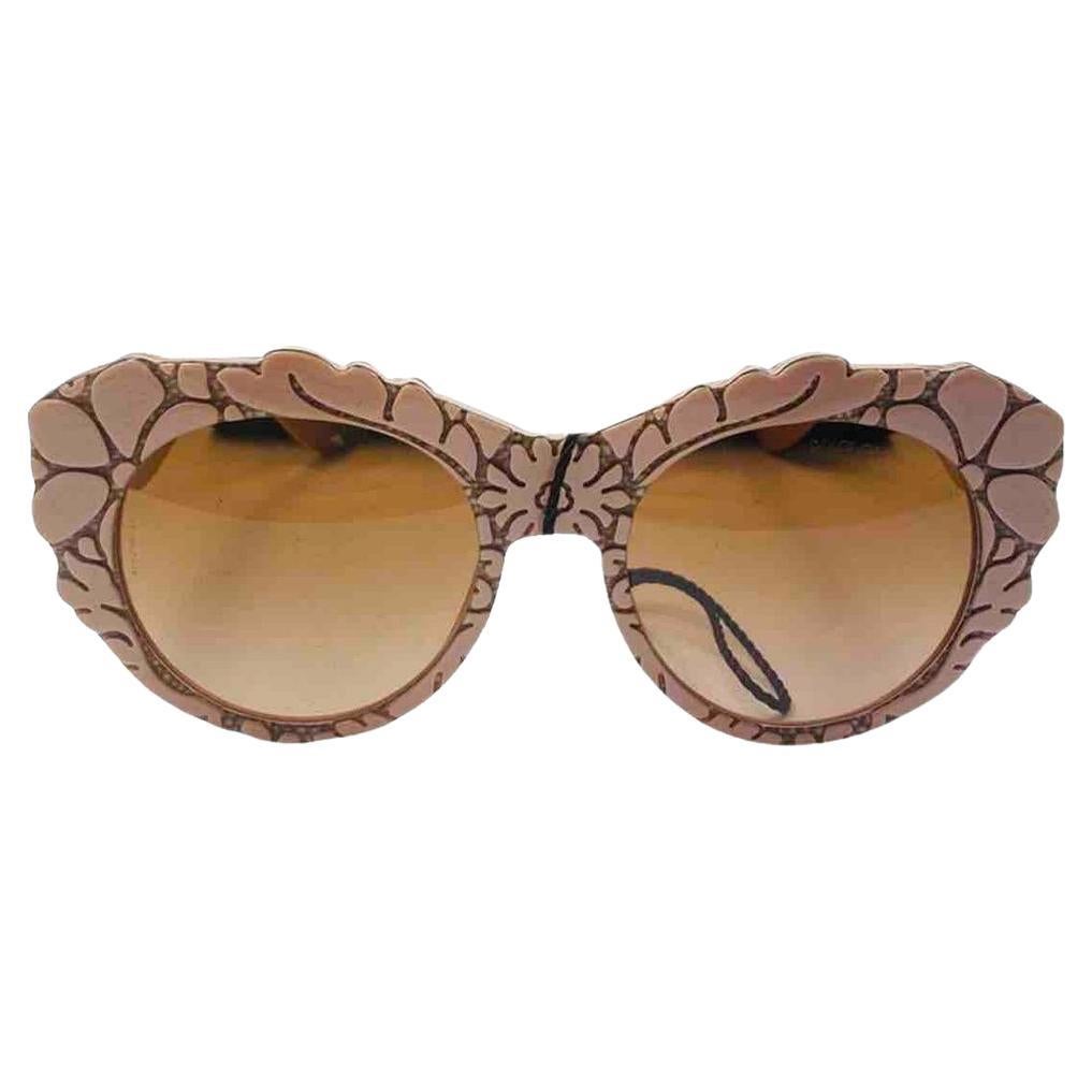 DOLCE and GABBANA 18K Gold Plated Mirrored Metal Sunglasses at 1stDibs ...