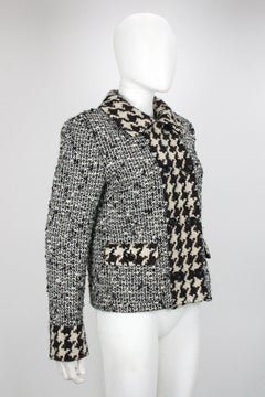 Dolce & Gabbana Boucle Wool Double Breasted Jacket