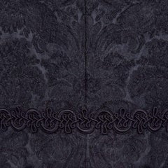 Dolce & Gabbana - Brocade Skirt with Passementerie Black