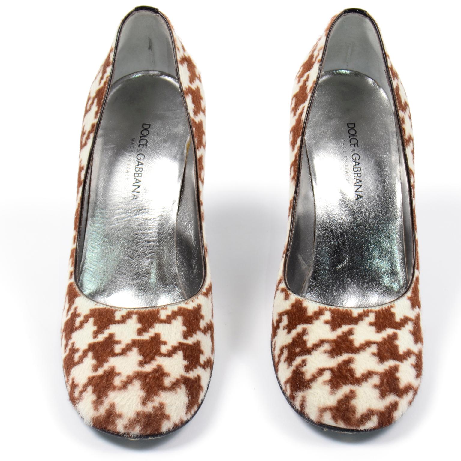 houndstooth heels