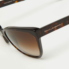 Dolce & Gabbana Brown Havana/Brown Gradient DG4114 Wayfarer Sunglasses