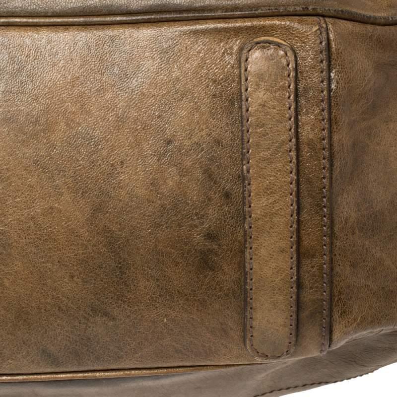 Dolce & Gabbana Brown Leather Miss Romantique Frame Satchel 4