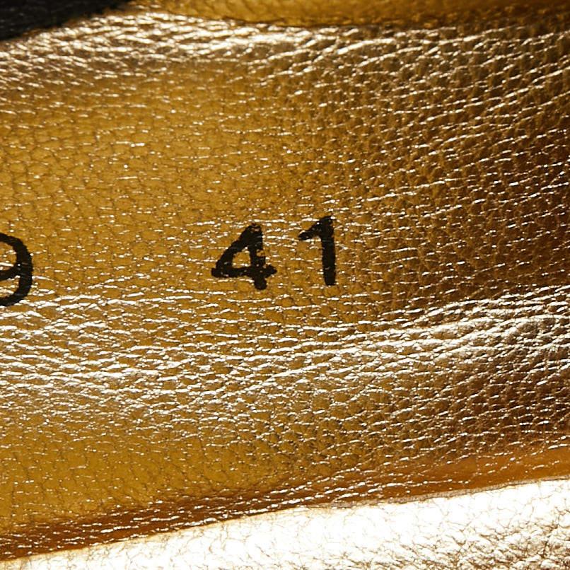 Dolce & Gabbana Brown Leopard Print Calf Hair Sneakers Size 41 3