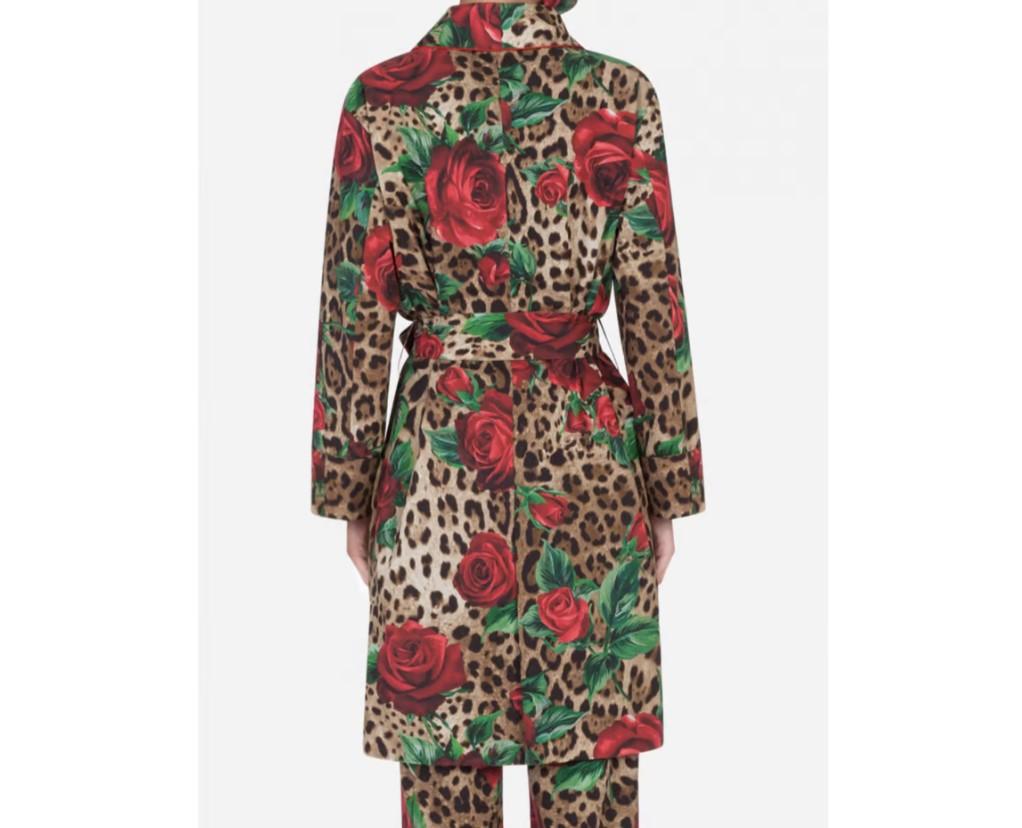 dolce and gabbana dressing gown