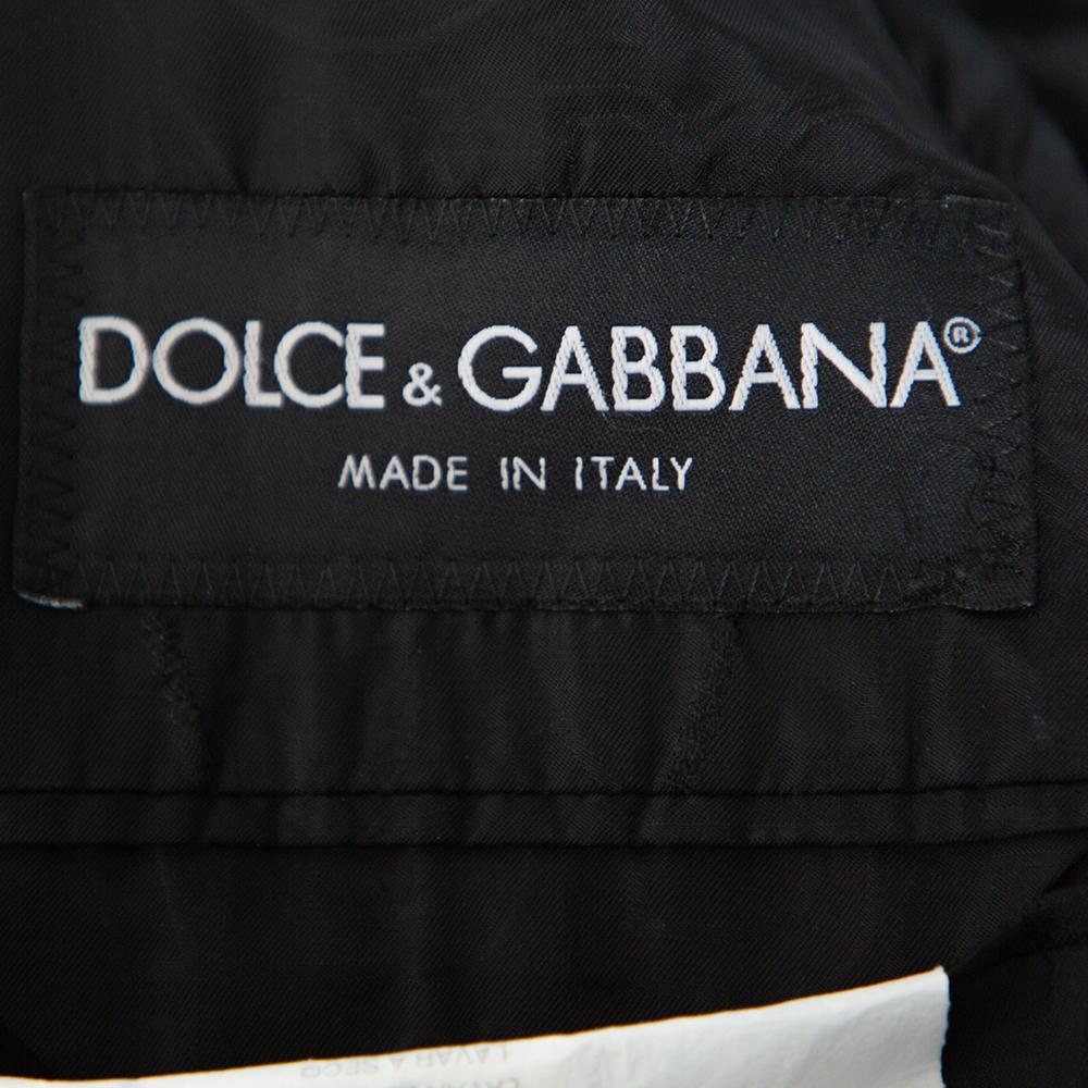 Dolce & Gabbana Brown Velvet Blazer XL In Good Condition In Dubai, Al Qouz 2