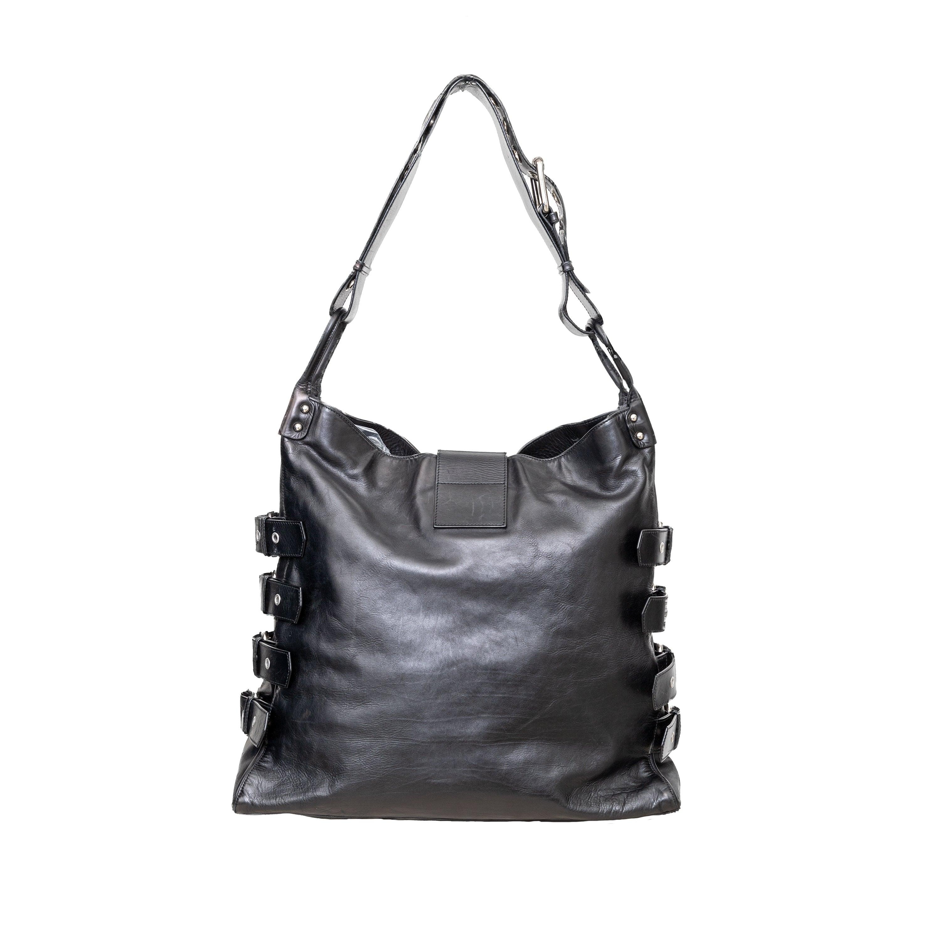 Women's Dolce & Gabbana Buckled Shoulder Bag - '00s For Sale