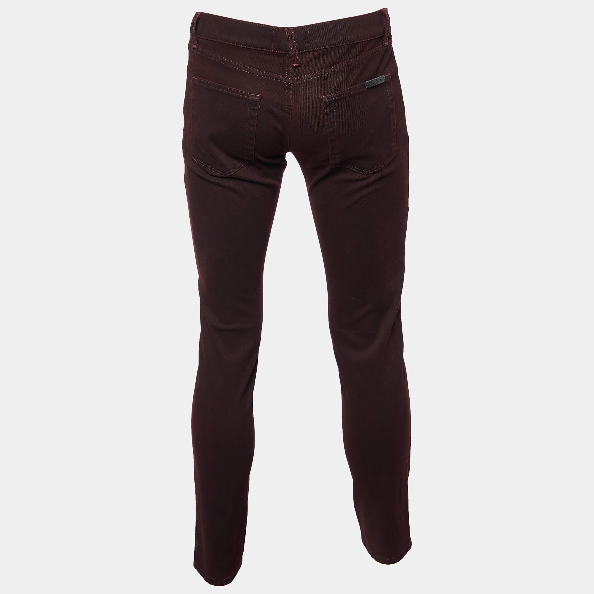Impeccably tailored jeans are a staple in a well curated wardrobe. These designer jeans are finely sewn to give you the desired look and all day comfort.