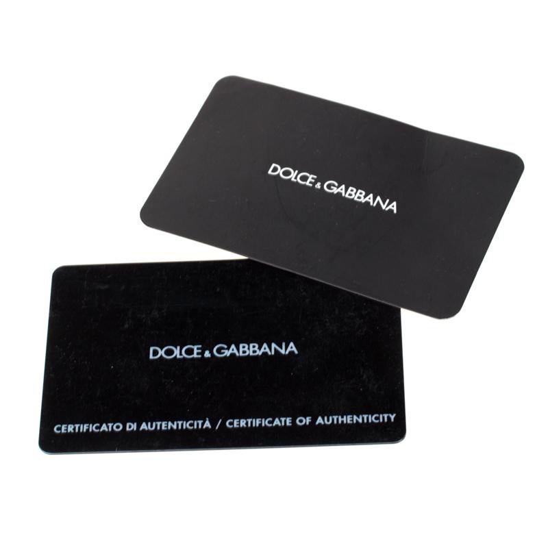 Dolce & Gabbana Burgundy Leather Miss Curly Bag 6