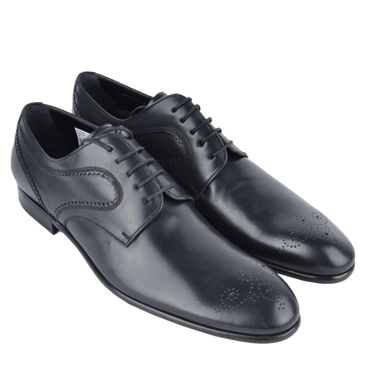 Dolce & Gabbana - Business Shoes Black In Excellent Condition For Sale In Erkrath, DE