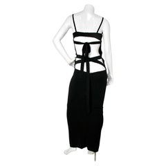 Dolce & Gabbana Bustier Backless Maxi Dress S/S 2001