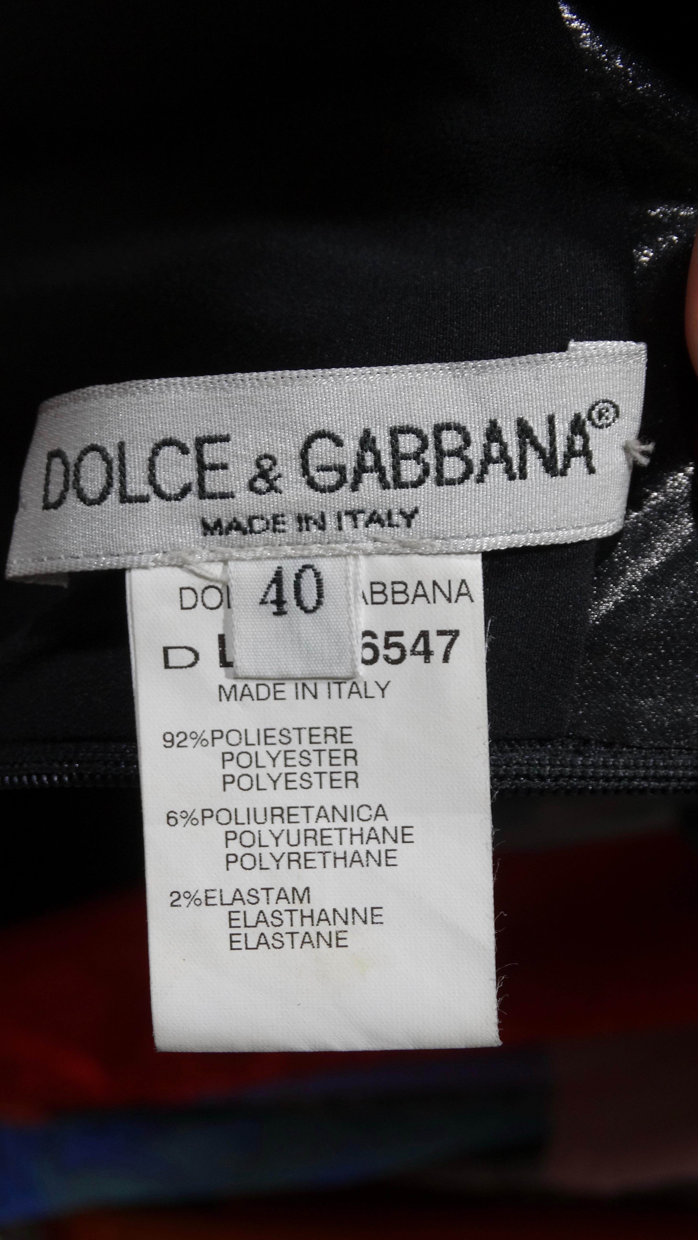 Dolce & Gabbana Bustier & Skirt Set In Excellent Condition In Scottsdale, AZ