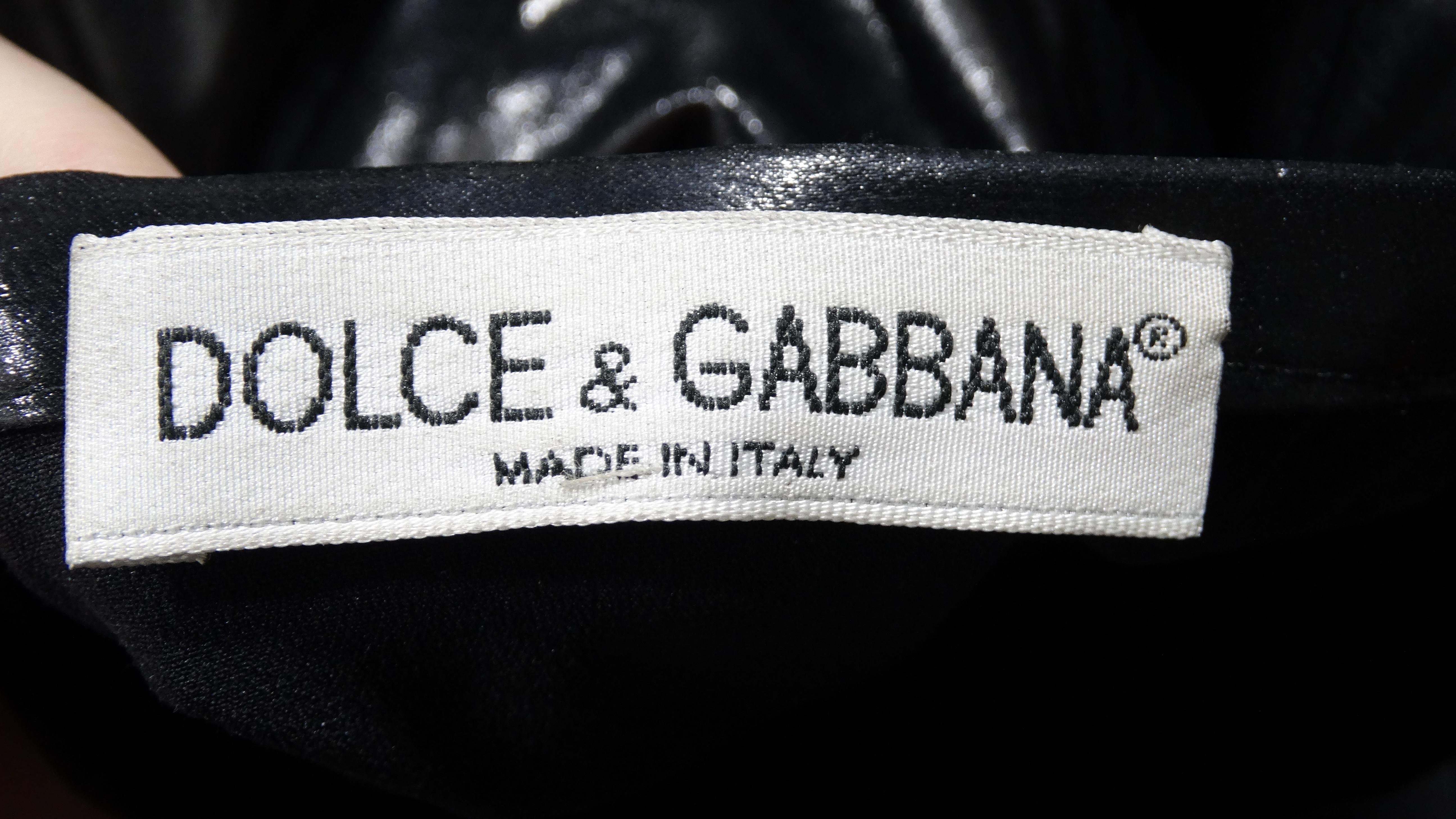 Women's or Men's Dolce & Gabbana Bustier & Skirt Set