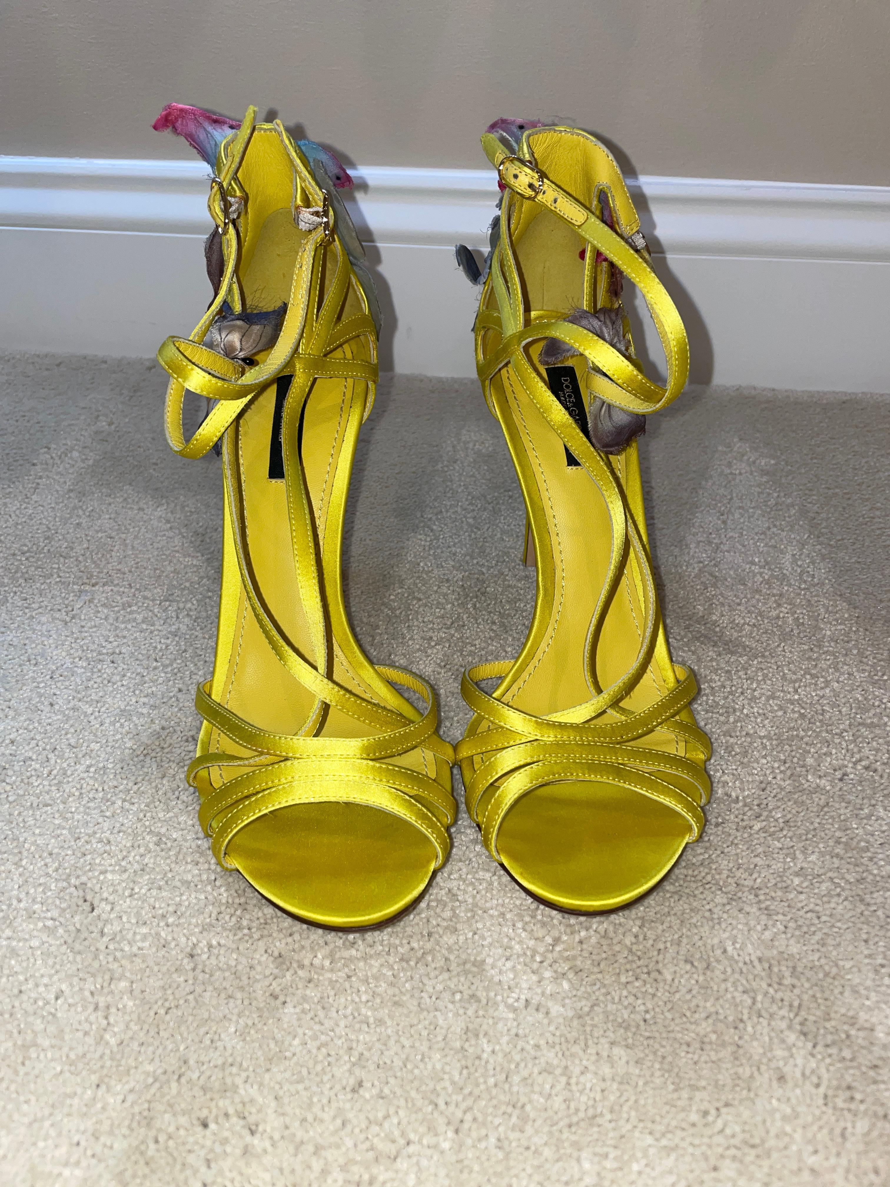 DOLCE & GABBANA butterfly heels 3