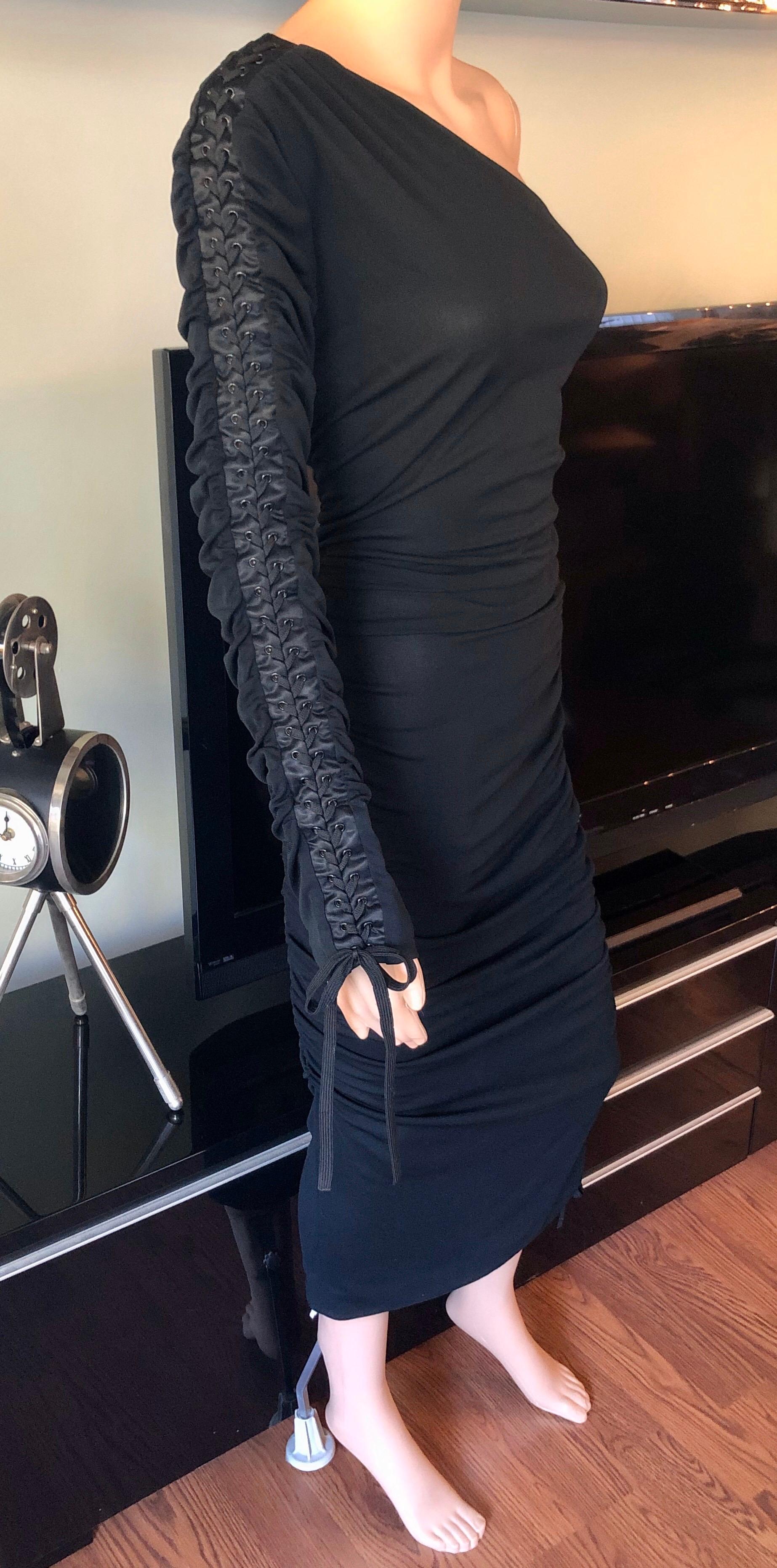 black tie corset dress
