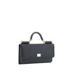 Borsa a tracolla in pelle di vitello Dolce & Gabbana — Nera