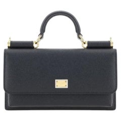 Borsa a tracolla in pelle di vitello Dolce & Gabbana — Nera