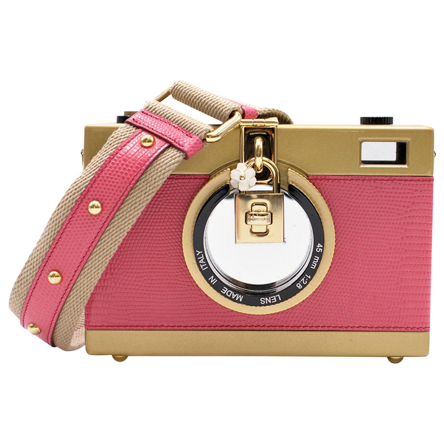 Dolce 
Gabbana Camera Clutch