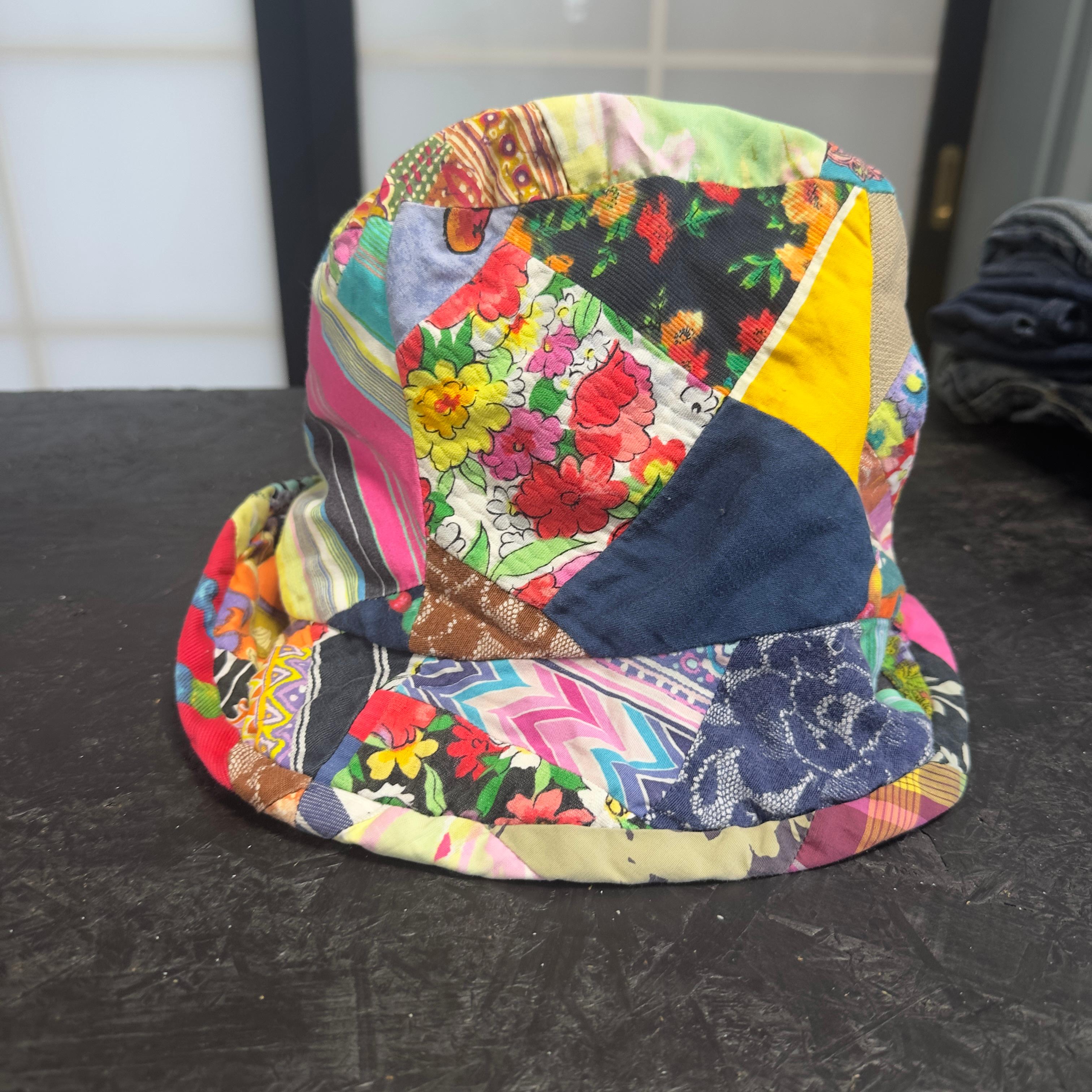 da uomo o donna Dolce & Gabbana — Cappello Patchwork Floreale in Cotone in vendita