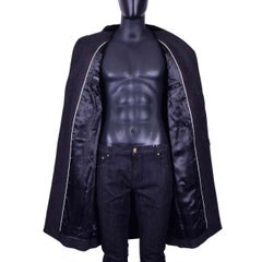 Dolce & Gabbana - Checked Slim Fit Wool Coat Brown Red