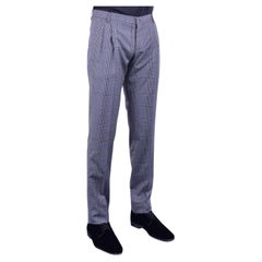 Dolce & Gabbana - Classic Checked Trousers Grey