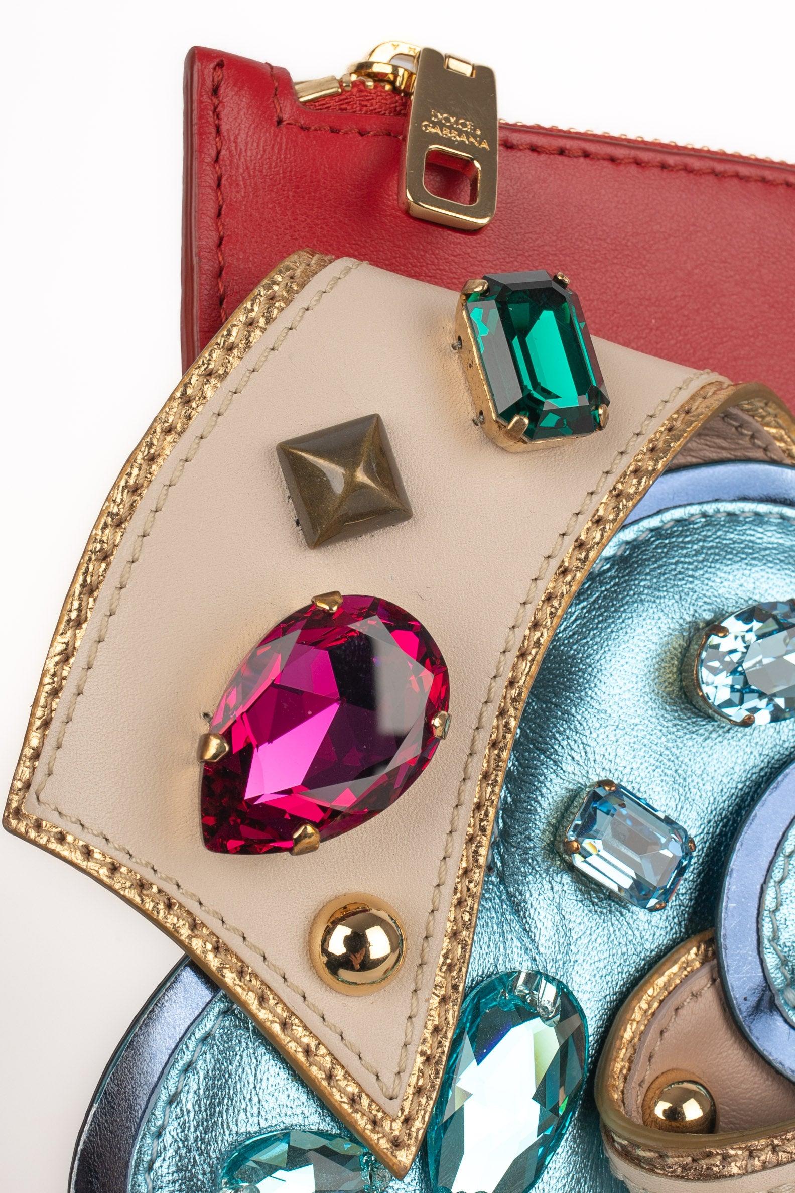 Sac à main Dolce & Gabbana 'Cleo Heaven' en cuir rouge, 2018 en vente 1