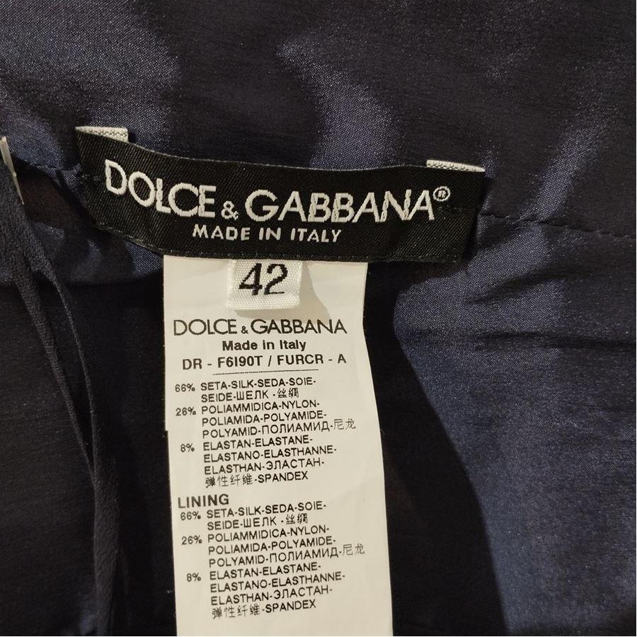 Women's Dolce & Gabbana Cocktail dress size 42 For Sale