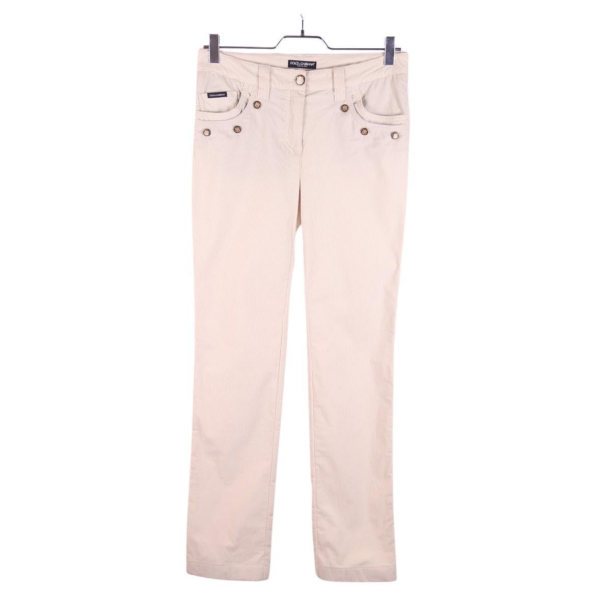 Dolce & Gabbana corduroy trousers For Sale