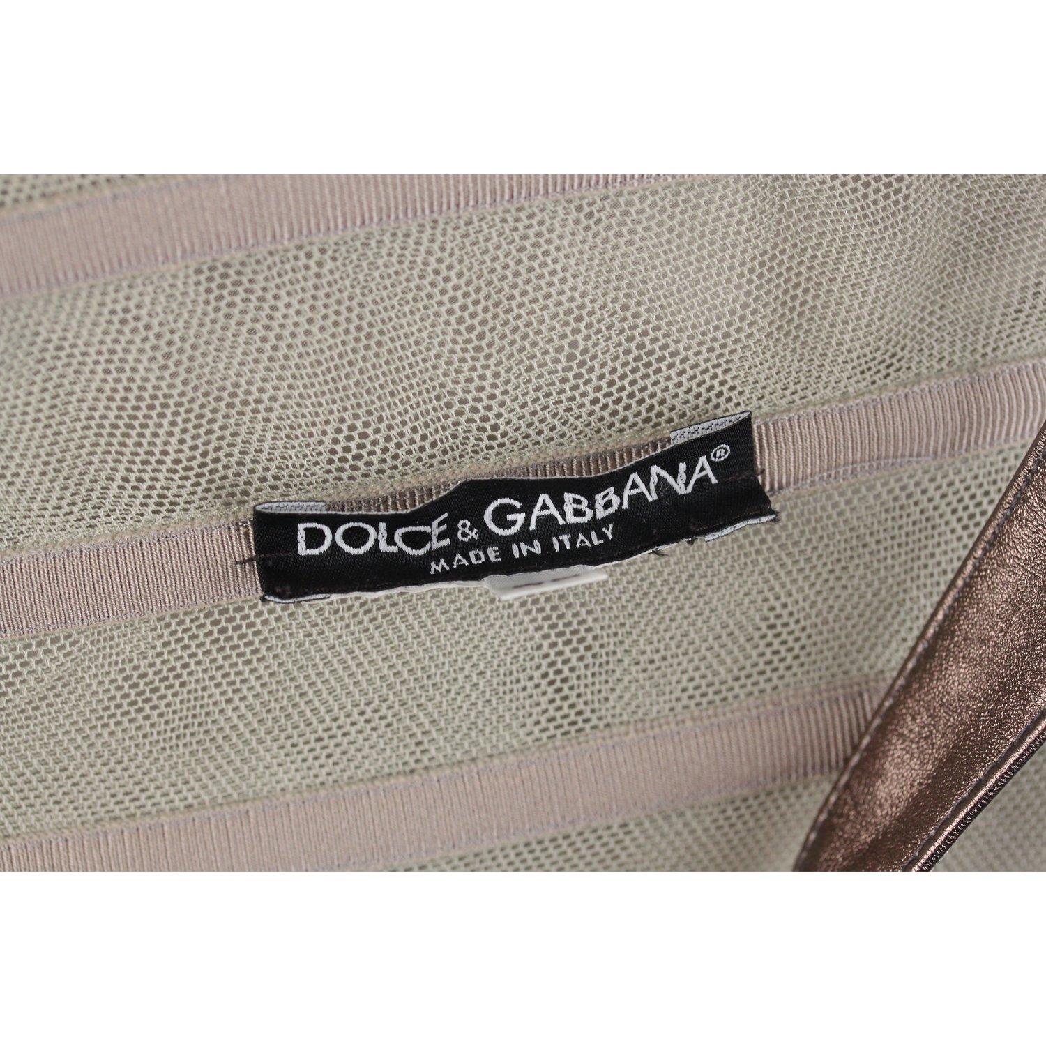 Dolce & Gabbana Corset Bustier Top Size 42 3