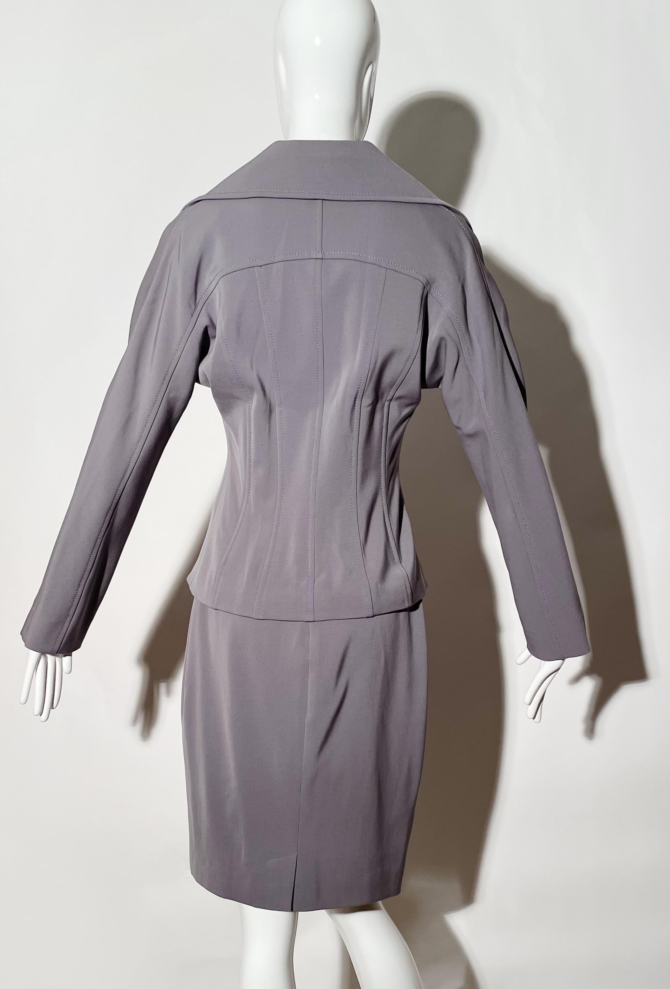 Dolce & Gabbana Corset Skirt Suit For Sale 2
