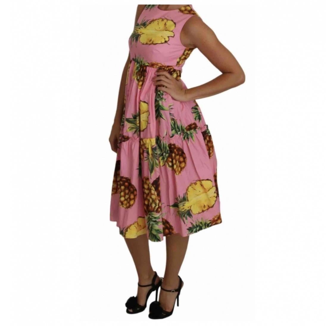 dolce and gabbana pineapple dress