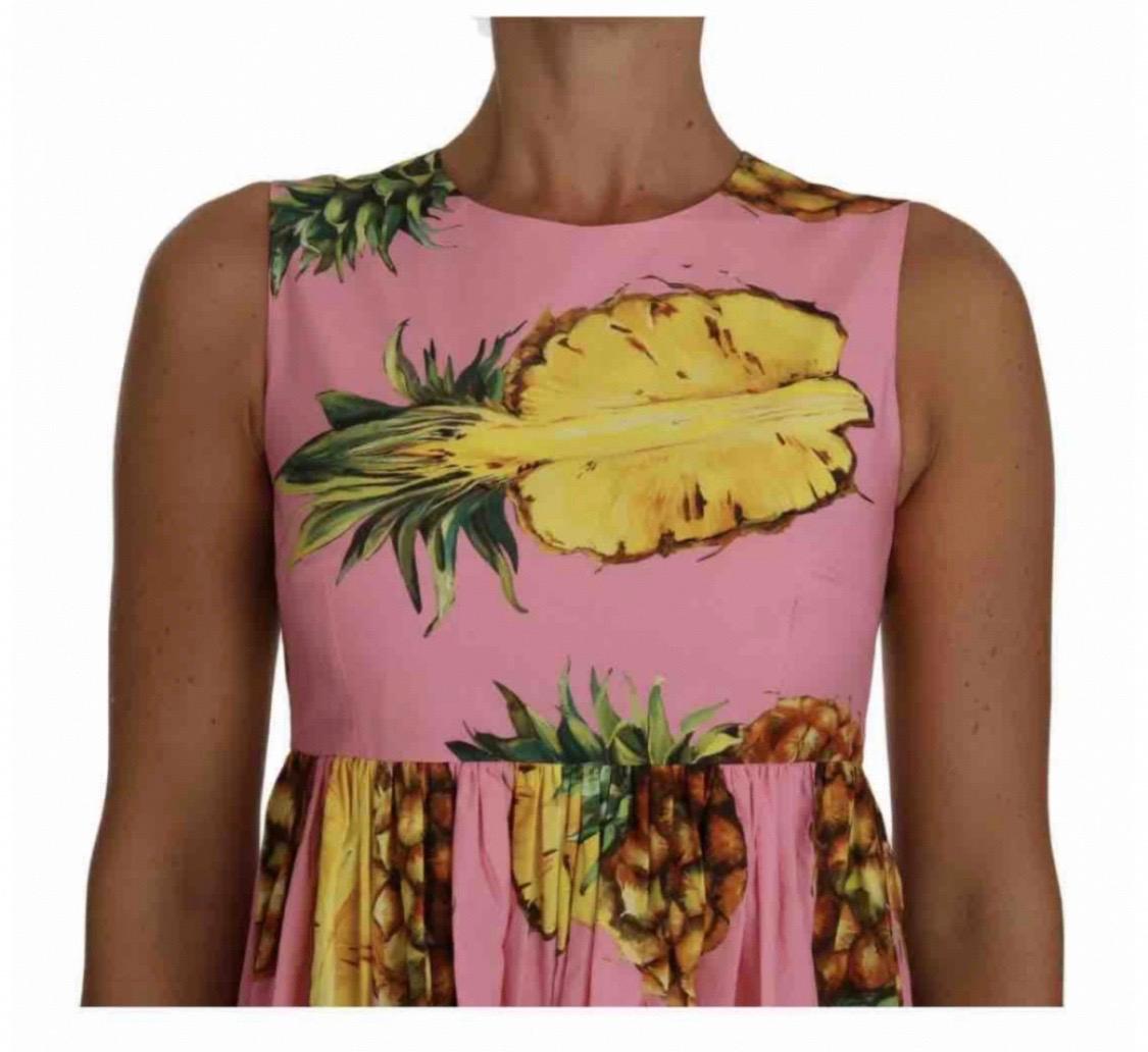 dolce & gabbana pineapple dress