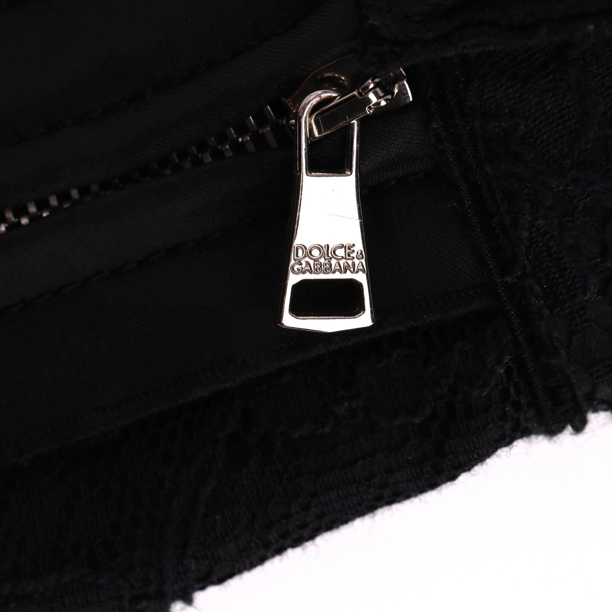 Women's Dolce & Gabbana Cotton & Silk Blend Skirt For Sale