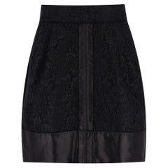 Dolce & Gabbana Rock aus Baumwoll- und Seidenmischung