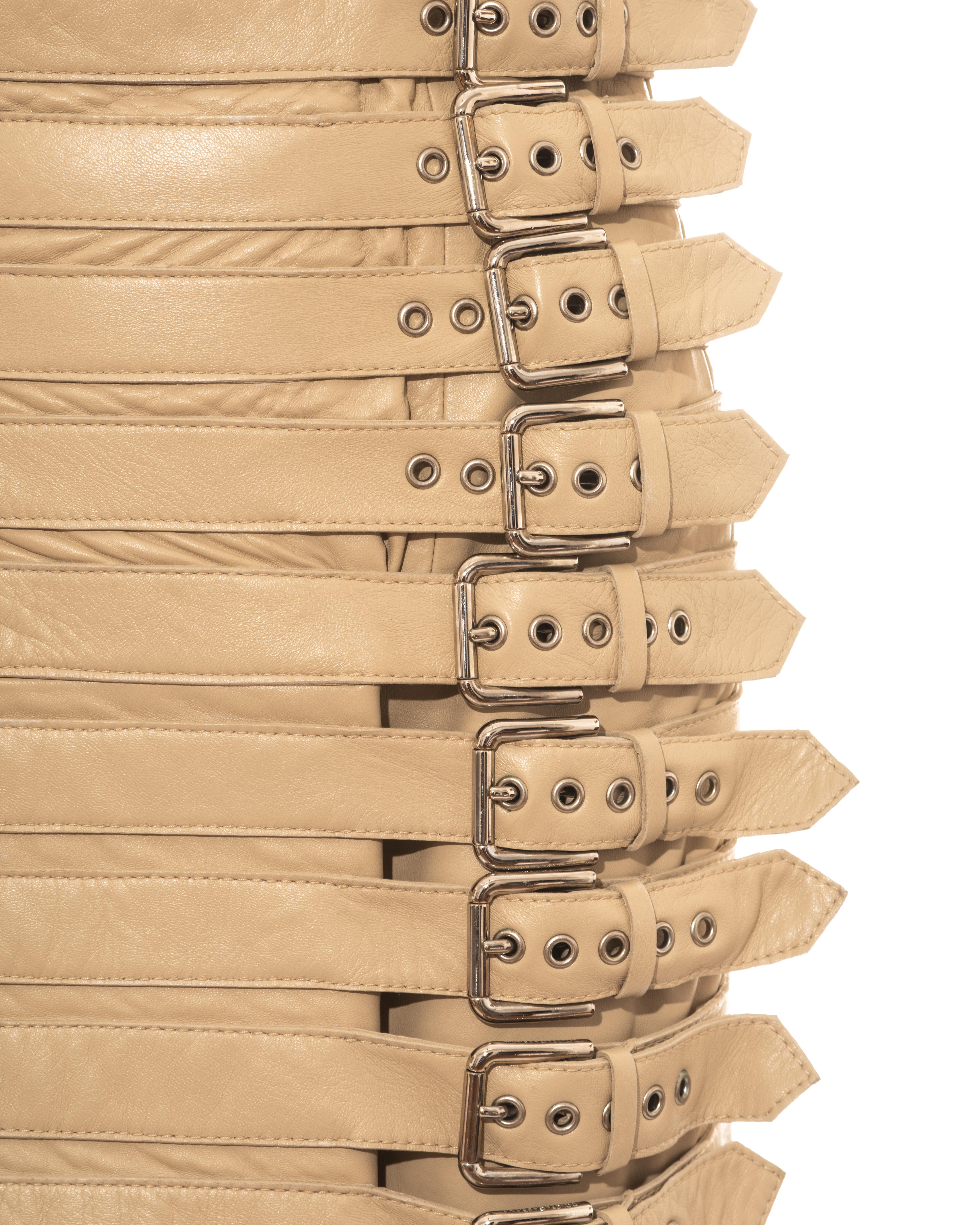 cream cropped leather jacket