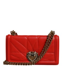 Dolce & Gabbana Crossbody Bag — Red