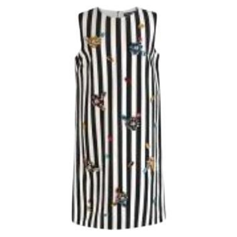 Dolce & Gabbana Crystal Silver Runway Handmade Dress main image 0