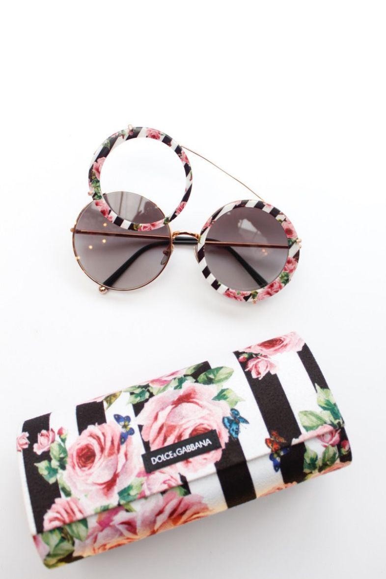 Black Dolce & Gabbana Customizable Sunglasses For Sale