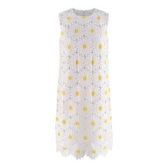 Dolce & Gabbana Daisy Cotton Blend Macramé Dress - Us size 10