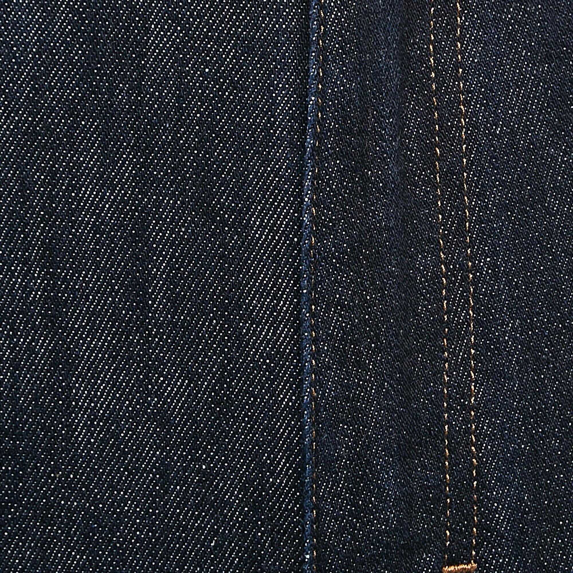 Dolce & Gabbana Vaqueros anchos azul oscuro S Negro en venta