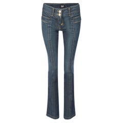 Dolce & Gabbana Dunkelblaue Mid Rise Jeans Größe XS