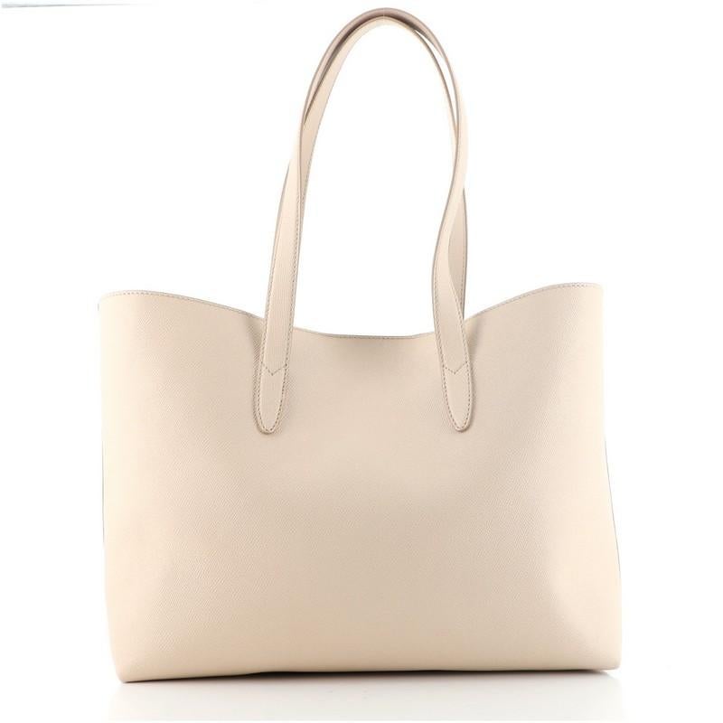 Dolce & Gabbana Dauphine Morbi Shopping Tote Leather In Good Condition In NY, NY