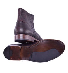 Dolce & Gabbana - Deer Leather Business Boots Brown EUR 40.5