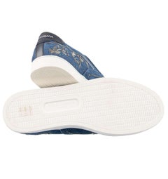 Dolce & Gabbana - Denim Embroidered Sneaker LONDON 44