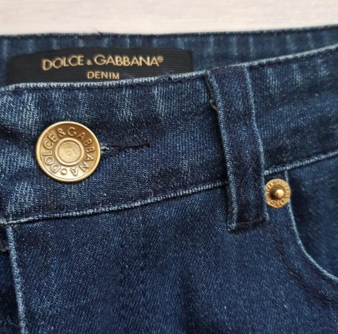 Vaqueros Dolce & Gabbana Denim Flores en venta 1