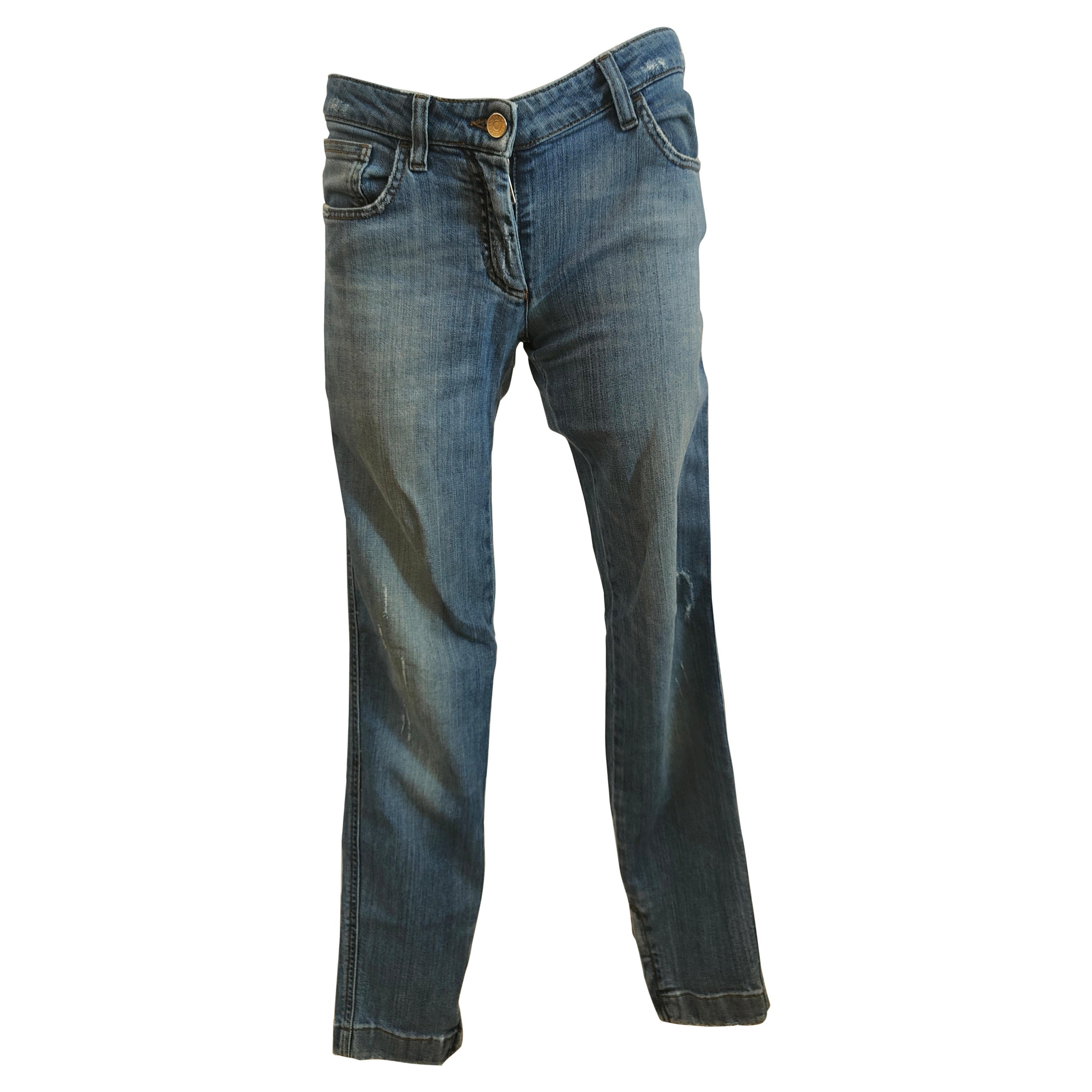 Jeans in denim Dolce & Gabbana in vendita