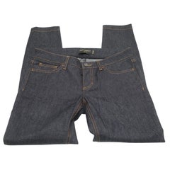 Dolce & Gabbana Denim Jeans PRETTY Dark Wash Skinny Leg Ankle Low Rise Sz 40