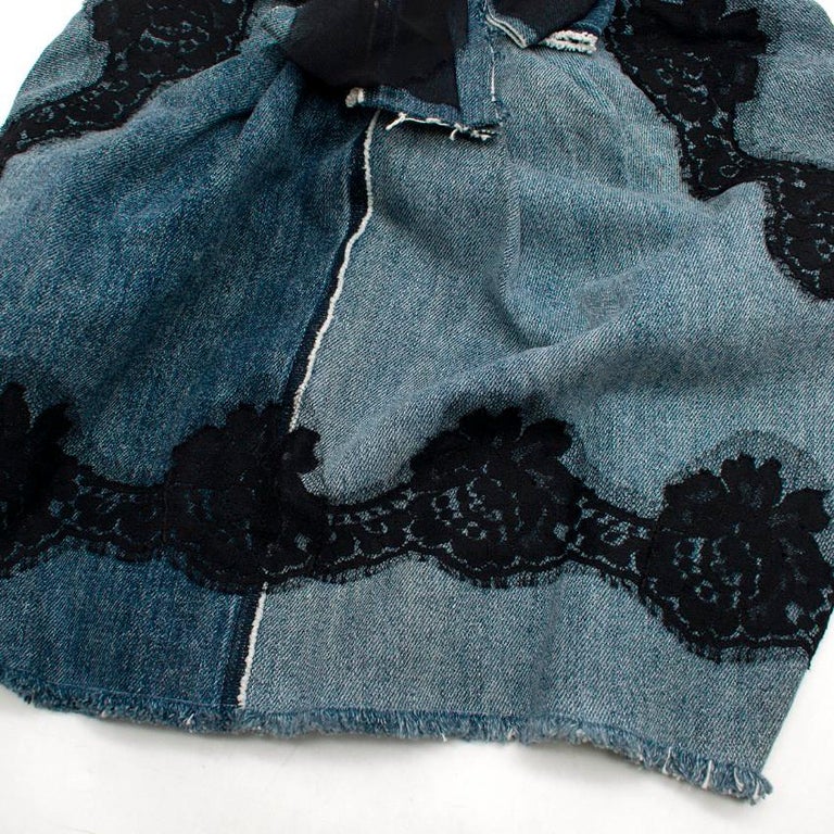 chinese dress ladies Vintage Dolce & Gabbana 90s Stretch Denim Corset Slip Dress – Recess