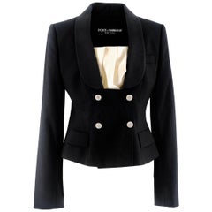 Dolce 
Gabbana Detachable-Bib Blazer US 8
