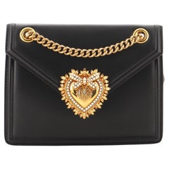 Dolce & Gabbana Devotion Crossbody Bag Leather Small