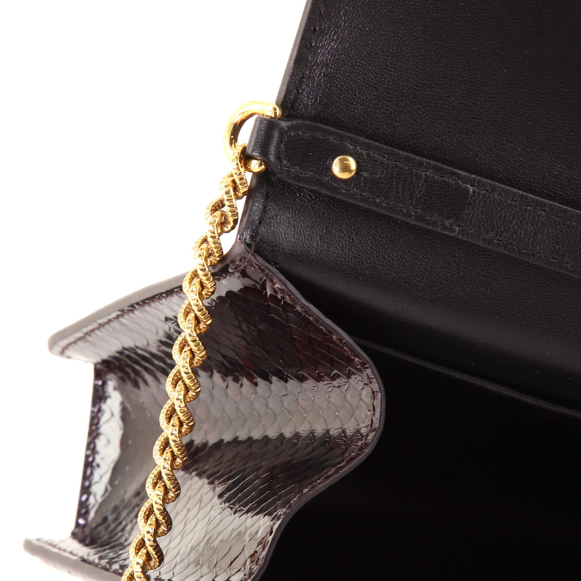 Dolce & Gabbana Devotion Top Handle Bag Python Small 1